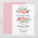 Search for girly graduation invitations Colourful