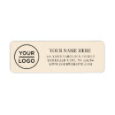 Search for cream return address labels Cute