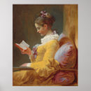 Search for fragonard posters A young girl reading