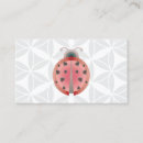 Search for ladybug business cards Lady bugs
