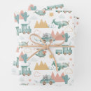 Search for transportation wrapping paper Kids