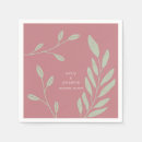 Search for dusty rose pink napkins Minimal