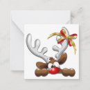 Search for funny character christmas cards Reindeer