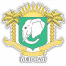 Search for ivory coast stickers World flags