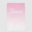 Search for funky golf towels Pink