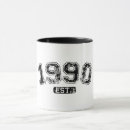 Search for 1990 mugs Typography