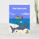 Search for funny cartoon shark cards Ocean