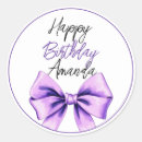 Search for purple ribbon stickers Chic