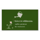 Search for gardening business cards Watering can