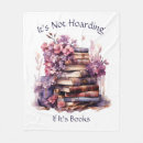 Search for book lovers blankets Funny