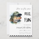 Search for funny fish invitations Bass