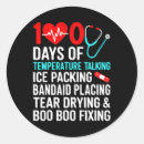 Search for happy nurse day stickers 100 days