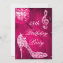 Search for hot pink 18th birthday invitations Teen girl