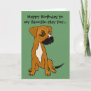 Search for funny boxer dog birthday cards Happy