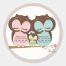 Search for owl family stickers Pink