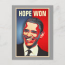 Search for democratic candidate postcards Obama