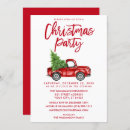 Search for red vintage truck invitations Rustic