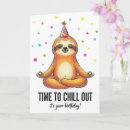 Search for meditation birthday cards Cute