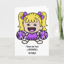 Search for cheerleader birthday cards Sport