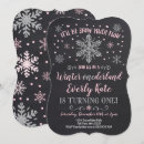 Search for pink and silver birthday invitations Girl