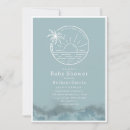 Search for palm trees baby shower invitations For kids