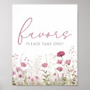 Search for baby shower favor signs Floral