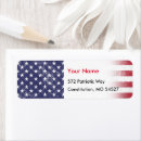 Search for distressed return address labels Usa