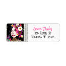 Search for lady return address labels Pink