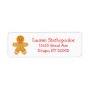 Search for red scarf return address labels Merry christmas