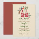 Search for double happiness wedding invitations Modern
