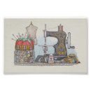 Search for vintage sewing machine posters Quilting
