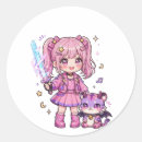 Search for cute demons stickers Kawaii