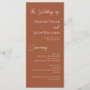 Search for templates wedding programs Simple