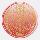 Search for red lotus stickers Mandala