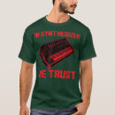 Search for synthesizer tshirts Band