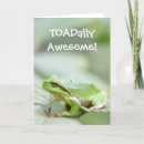 Search for toadally cards Frog