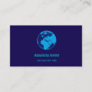 Search for globe business cards Adventure