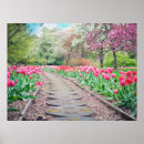 Search for springtime flower Garden
