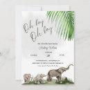 Search for twin elephant baby shower invitations Safari