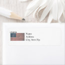 Search for stars and stripes return address labels Patriotism