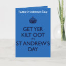 Search for st andrew cards Scotland