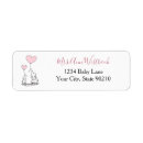 Search for pink elephant return address labels Girl