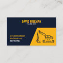 Search for excavation business cards Professional