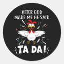 Search for god said it stickers Rustic