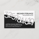 Search for trading business cards Financial