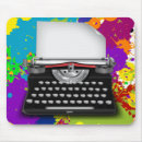 Search for typewriters mousepads Keys