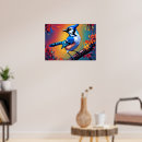 Search for blue jay posters Vintage