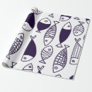 Search for fish wrapping paper Aqua