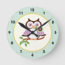 Search for mint green clocks Girly