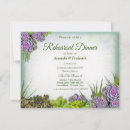 Search for succulent rehearsal dinner invitations Plants